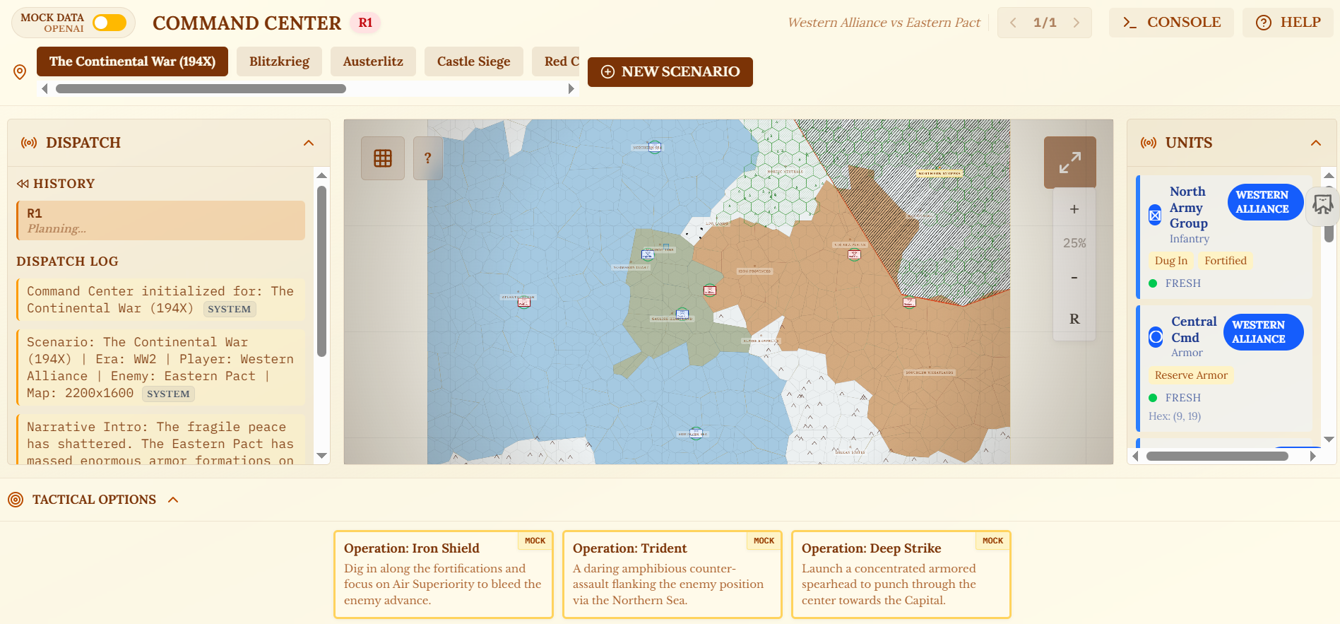 Wargaming Prototype preview